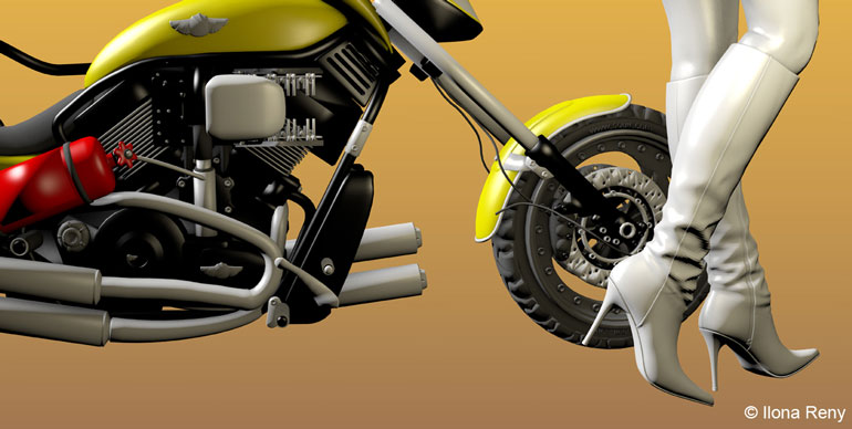 Illustration mode moto